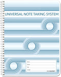 Cornell Note Taking Notebook - Universal Note Taking System, 8.5in x