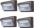 LEDMO 120W LED Wall Pack Light 4 Pack Dusk to Dawn - Bright, Durable