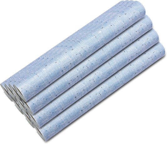 Non Adhesive Shelf Liner 10 Rolls for Kitchen and Drawer Use