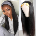 ISEE 10A Headband Wig Straight Human Hair 16 in - Natural Look
