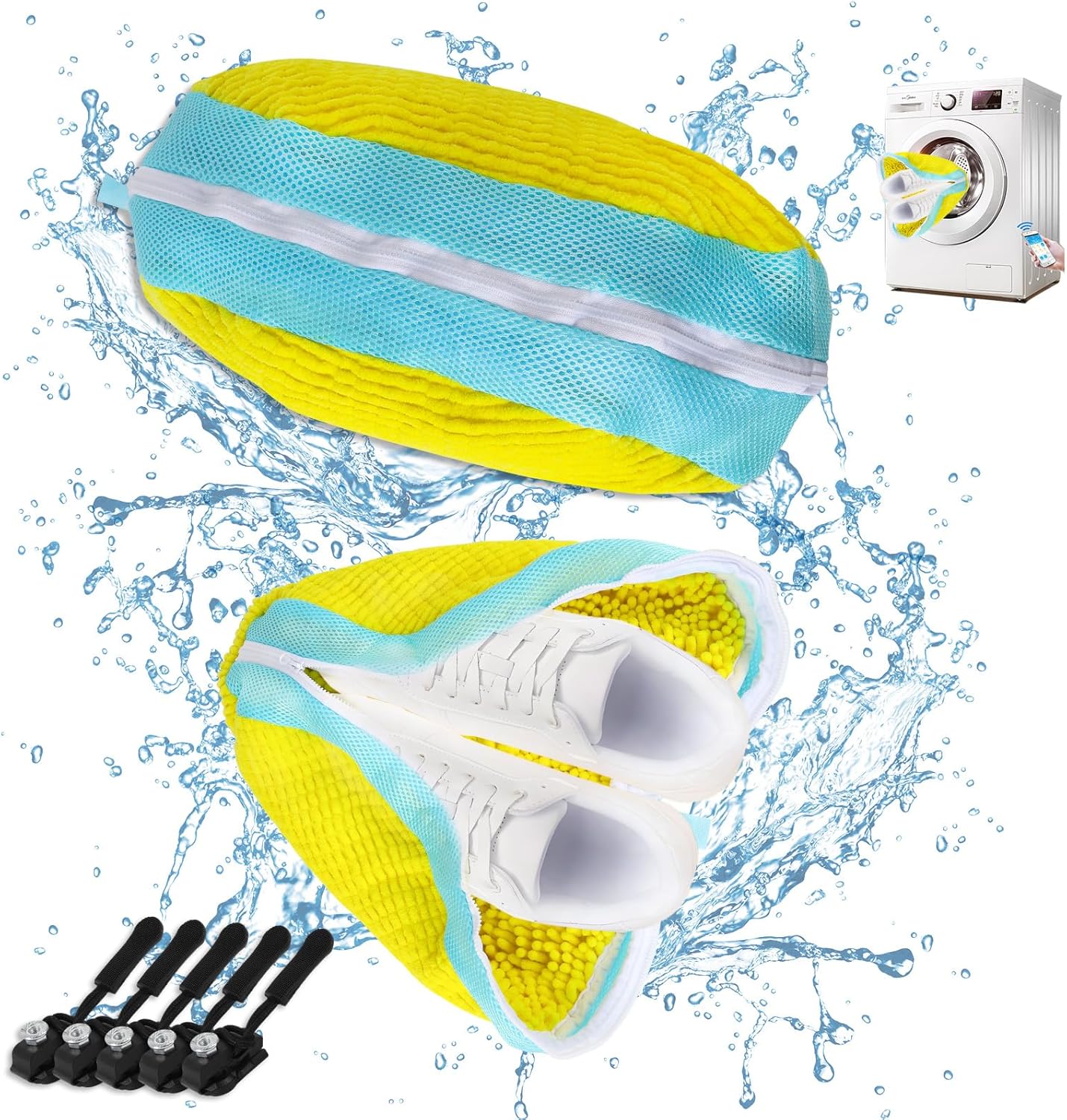 Shoe Wash Bags - Noise Reduction & Protection