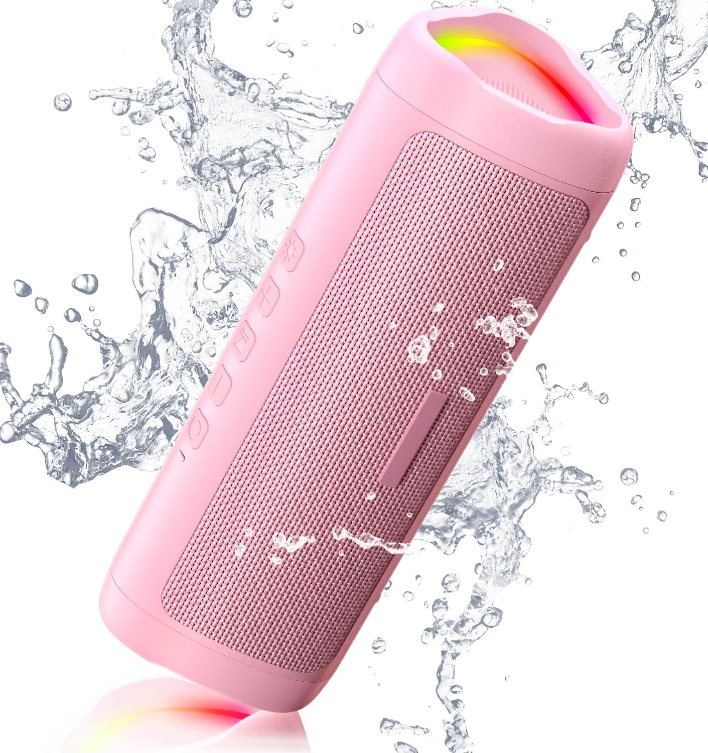Portable Waterproof Bluetooth Speaker - 20H Playtime, HD Sound