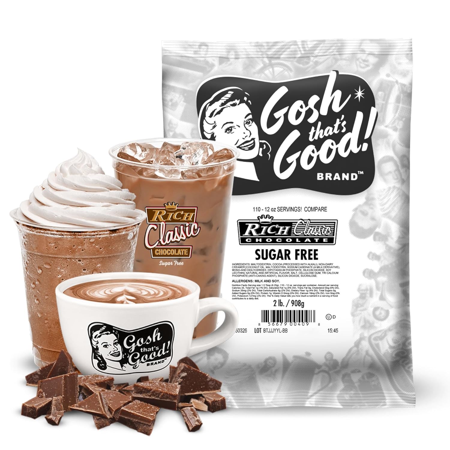 Gosh That's Good! Sugar-Free Rich Classic Chocolate Flavor Review
