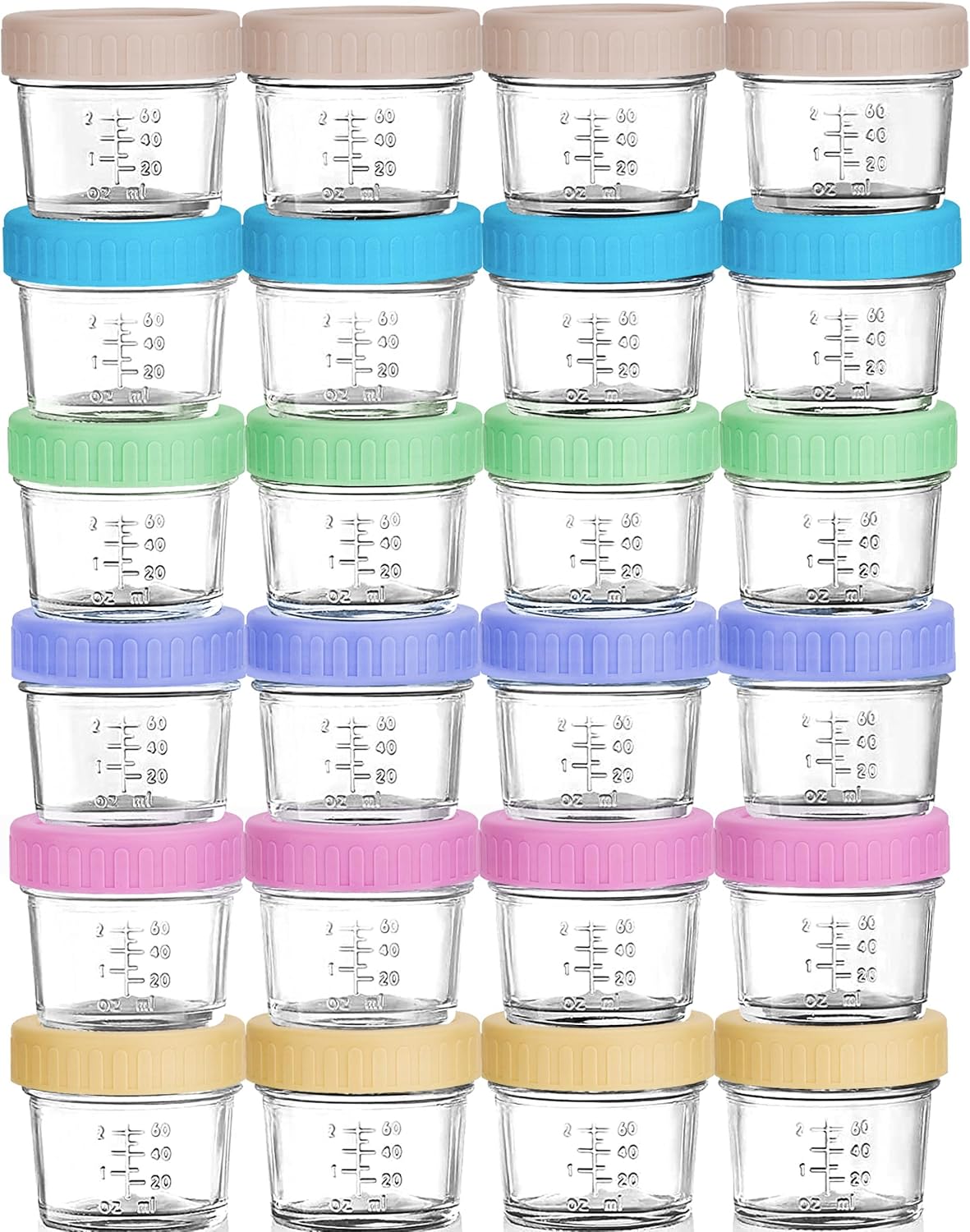 Reusable Glass Baby Food Jars: Essential Infant Storage