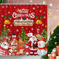 Christmas Cheer Shower Curtain - Festive Bathroom Decor