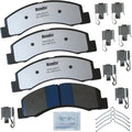 Bendix Fleet Metlok MKD824FM Semi-Metallic Brake Pads for Ford