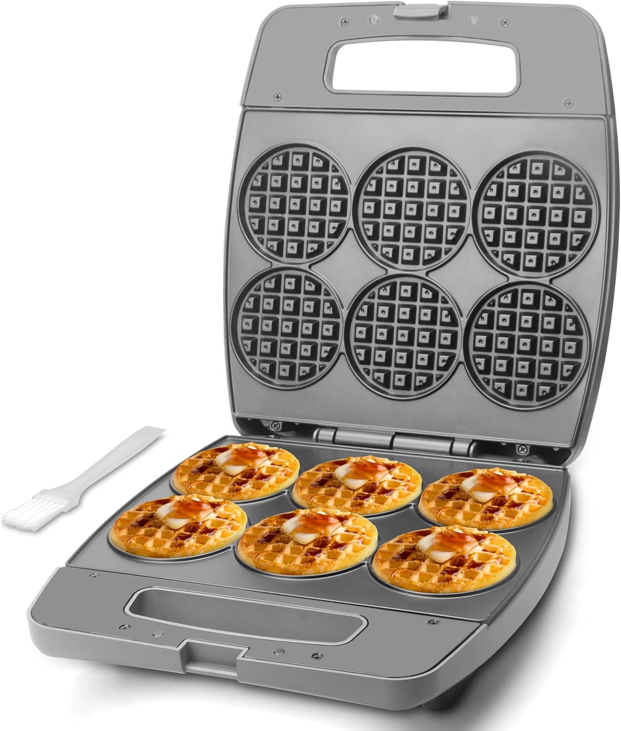 Baker's Friend 6-Waffle Maker: Perfect Brunch Partner!