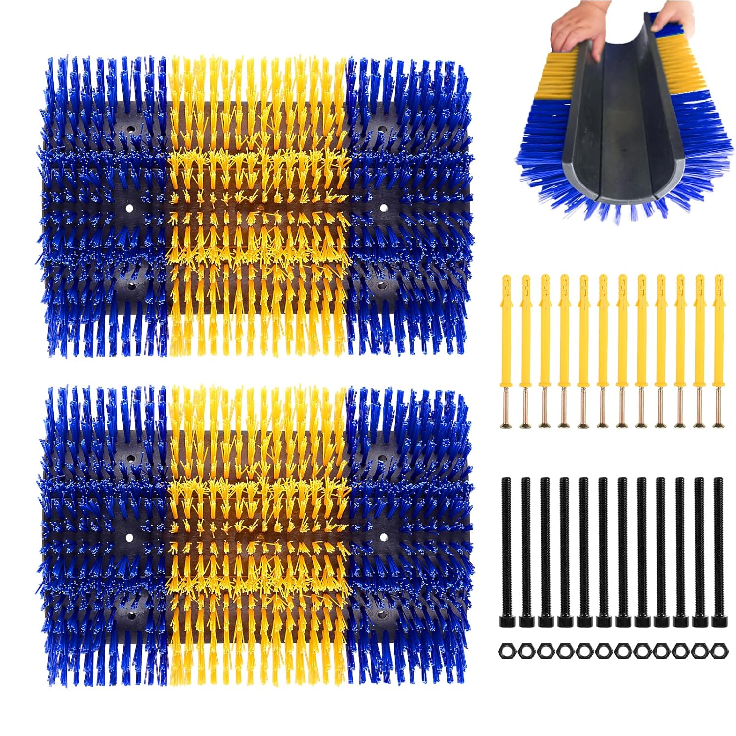 Extra Large Livestock Scratching Brush for Grooming Relief
