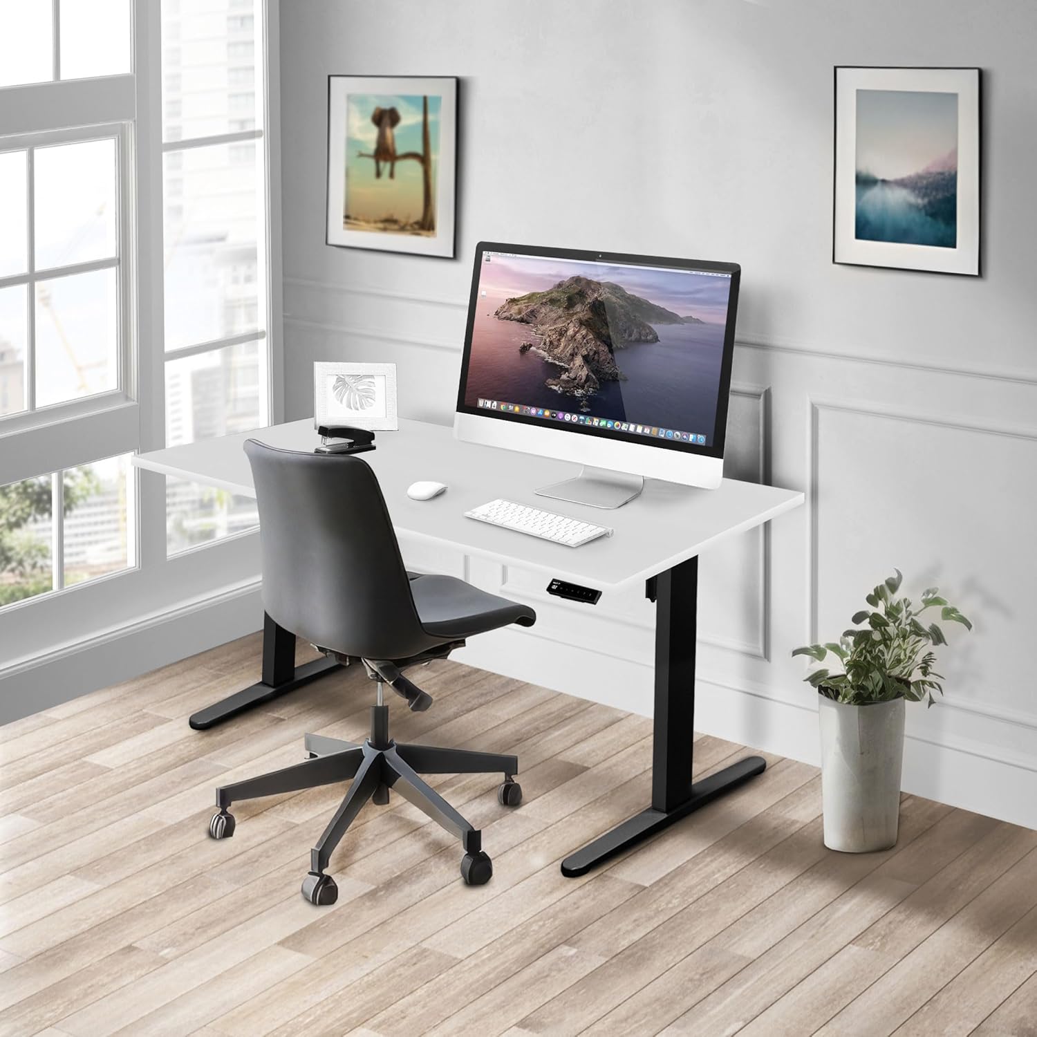 Mount-It! 55in Table Top for Standing Desk - Spacious and Durable