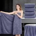 4 Piece Extra Large Bath Towel 35x70 Oversized Bath Sheet Set - Ultra