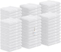 Avalon Towels Cotton Washcloths 12x12 in Pack of 60 - Bulk Soft Face