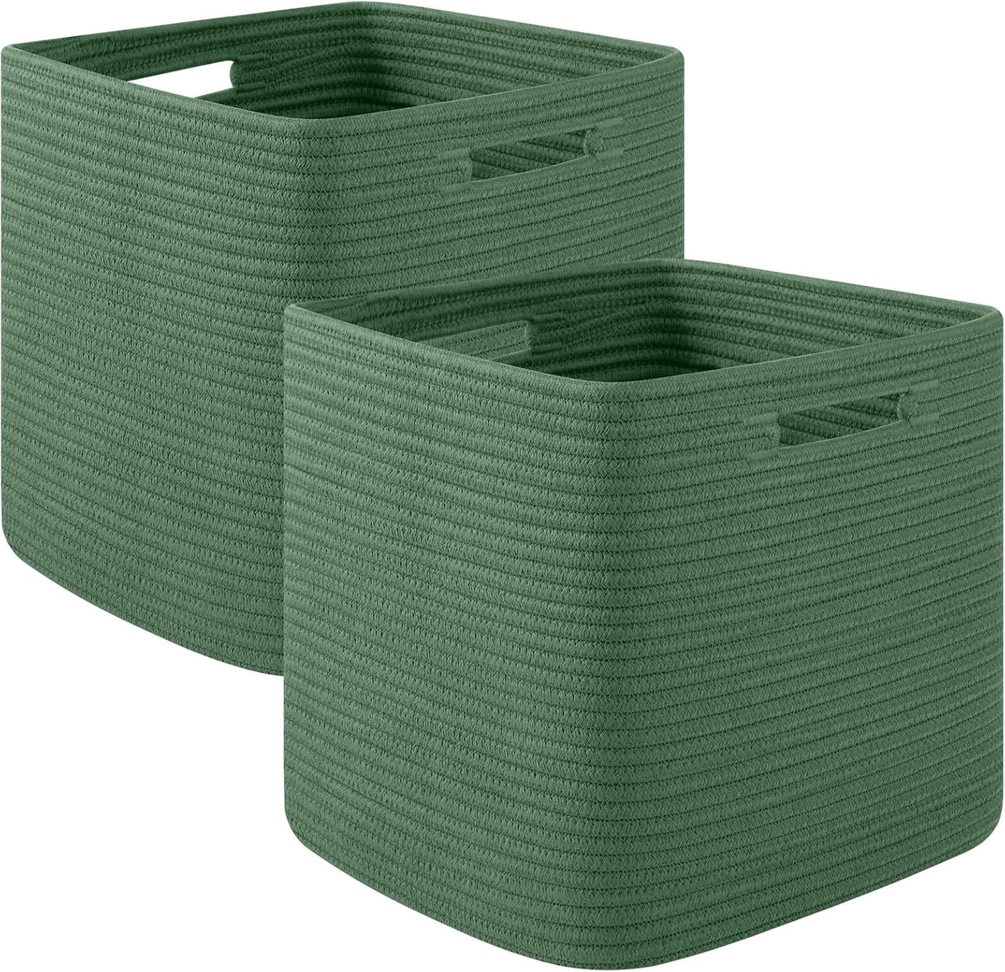 OIAHOMY 13 Inch Cube Storage Organizer Bins for Home Use