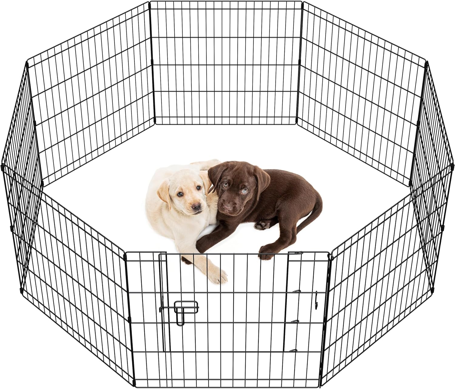 24 High 8 Panel Dog Playpen for Safe Pet Exercise and Play