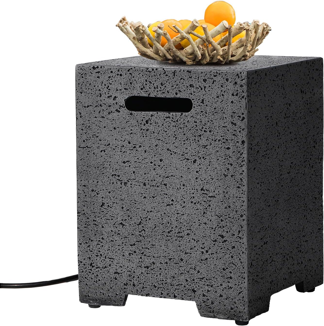 COSIEST Outdoor Hideaway Tank Table for Gas Fire Pits Review