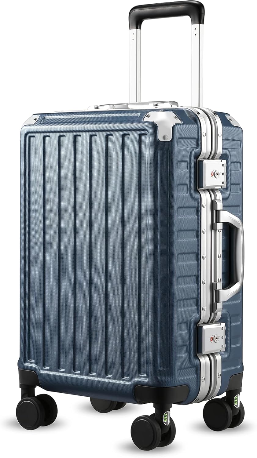 Carry On Luggage with Spinner Wheels for Effortless Travel