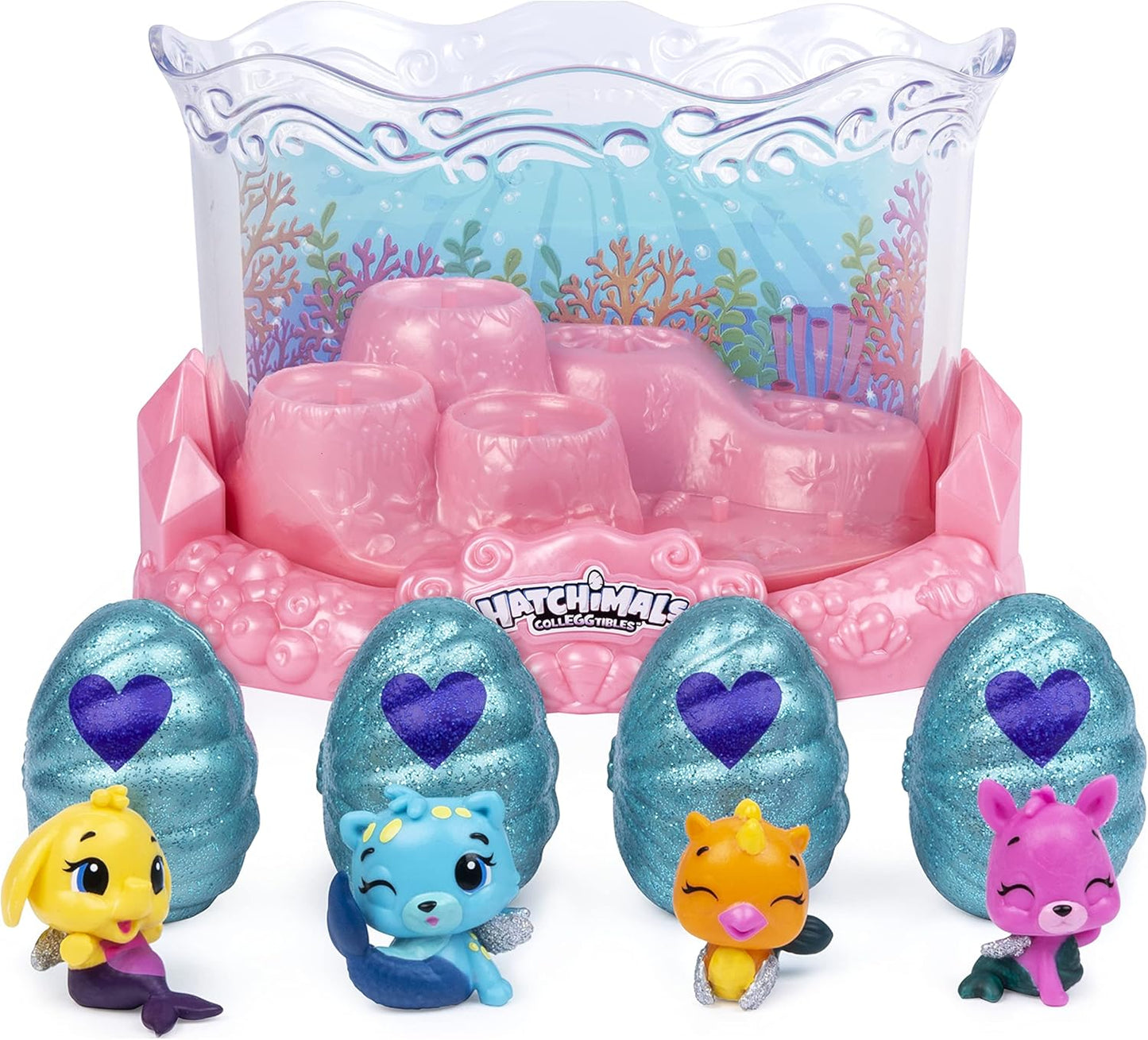 Hatchimals CollEGGtibles Mermal Magic Underwater Aquarium Set