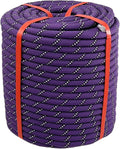 Arborist Rigging Rope Bull Rope Purple 1/2 in x 200 ft - Heavy Duty