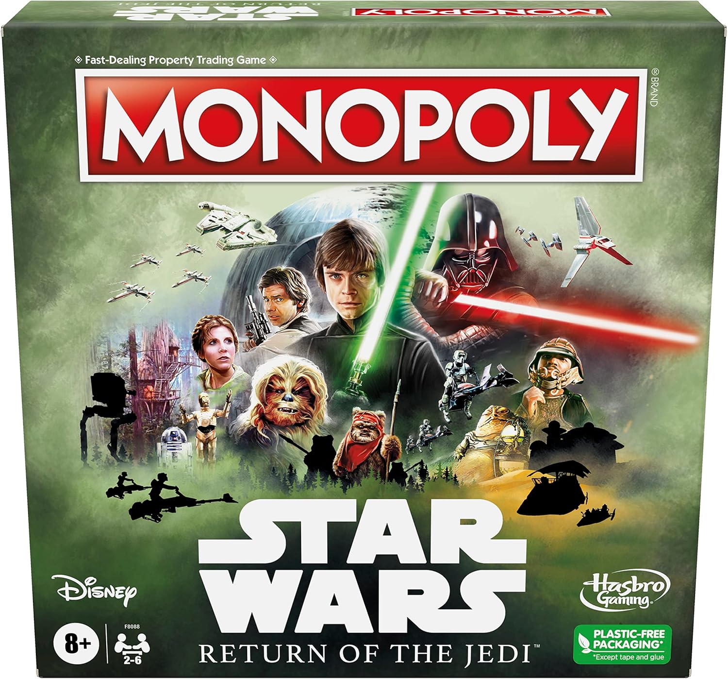 Monopoly: Star Wars Return Jedi Game - Family Fun!