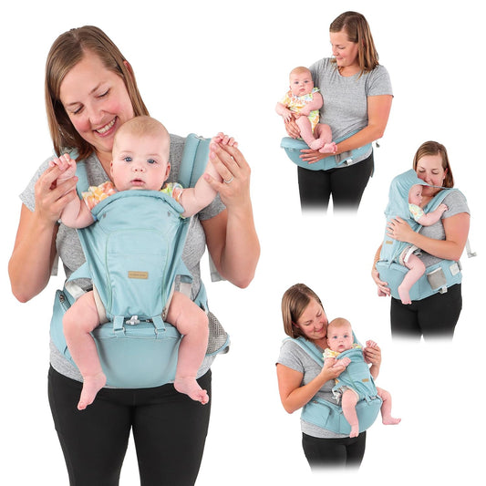 6-in-1 Ergonomic Baby Carrier - Comfort & Support
