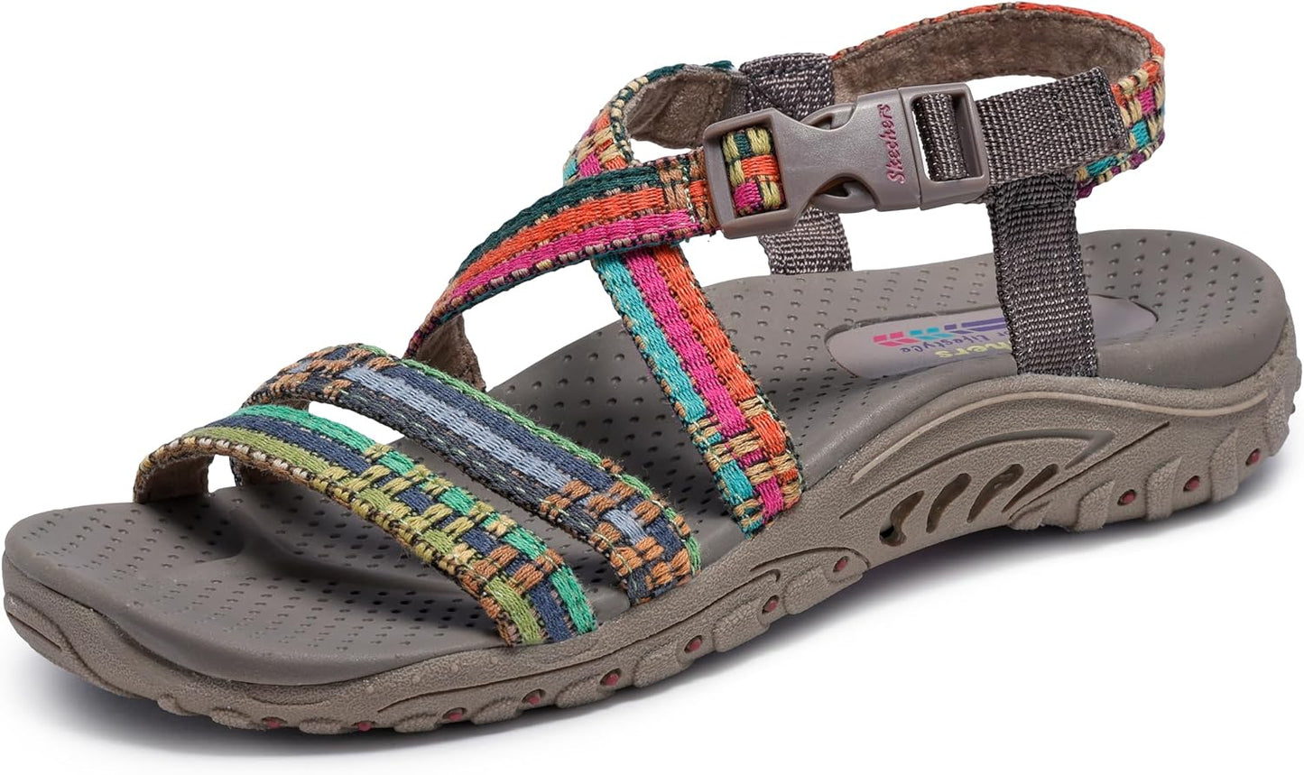 Skechers Women's Reggae-Sew Me-Boho Slingback Sandal Review