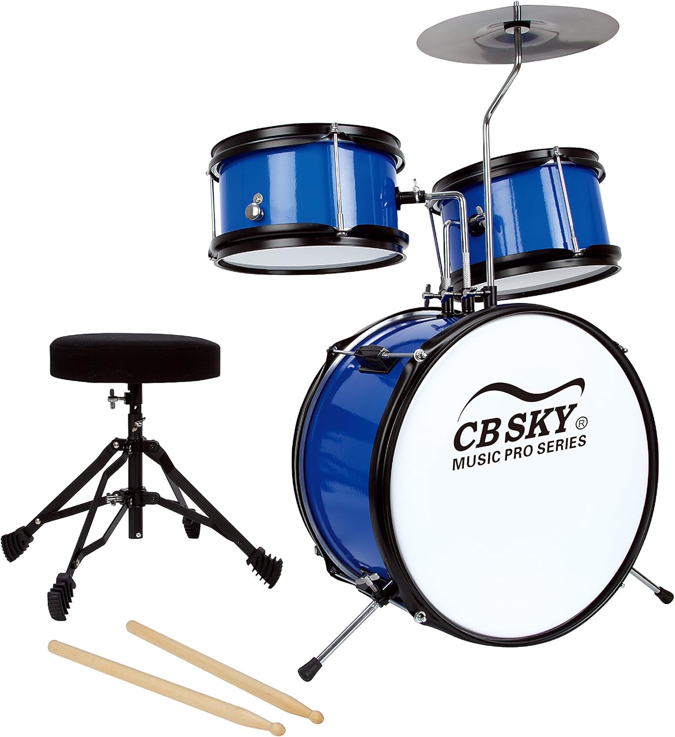 5-Piece Kids Drum Set for Ages 3-9 - Perfect Beginner Kit