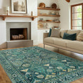 Bavni Washable Rug 8x10 Area Rug for Living Room and Bedroom