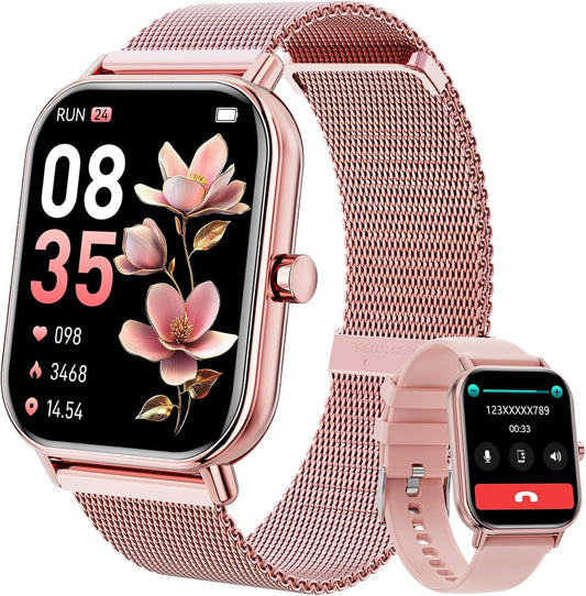 Smart Watch for Women Men with Fitness Tracker and Health Monitor