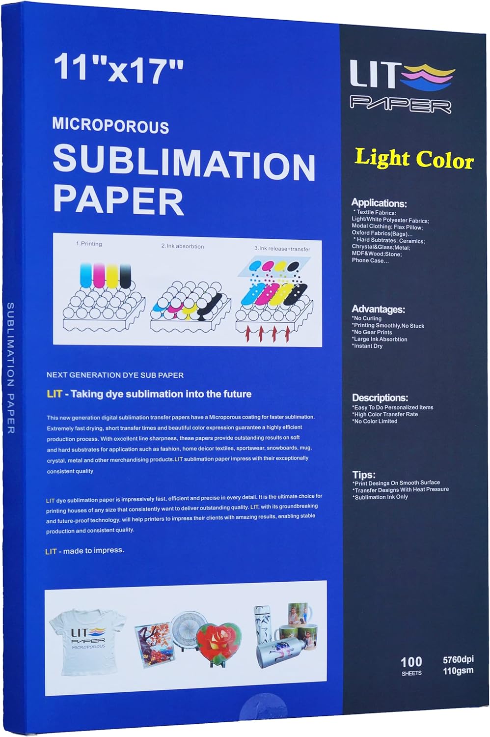 Sublimation Paper: Vibrant Transfers for Unique Gifts