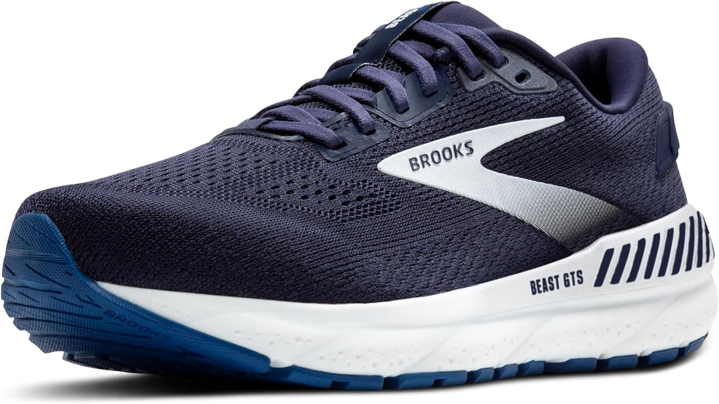 Brooks Mens Beast GTS 24 Supportive Running Shoe for Comfort