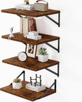 12 in Deep Floating Shelves 16W x 12D Set of 4 - Heavy Duty Wall