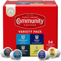 Community Coffee Variety Pack 54 Count Coffee Pods - Medium Dark Roast