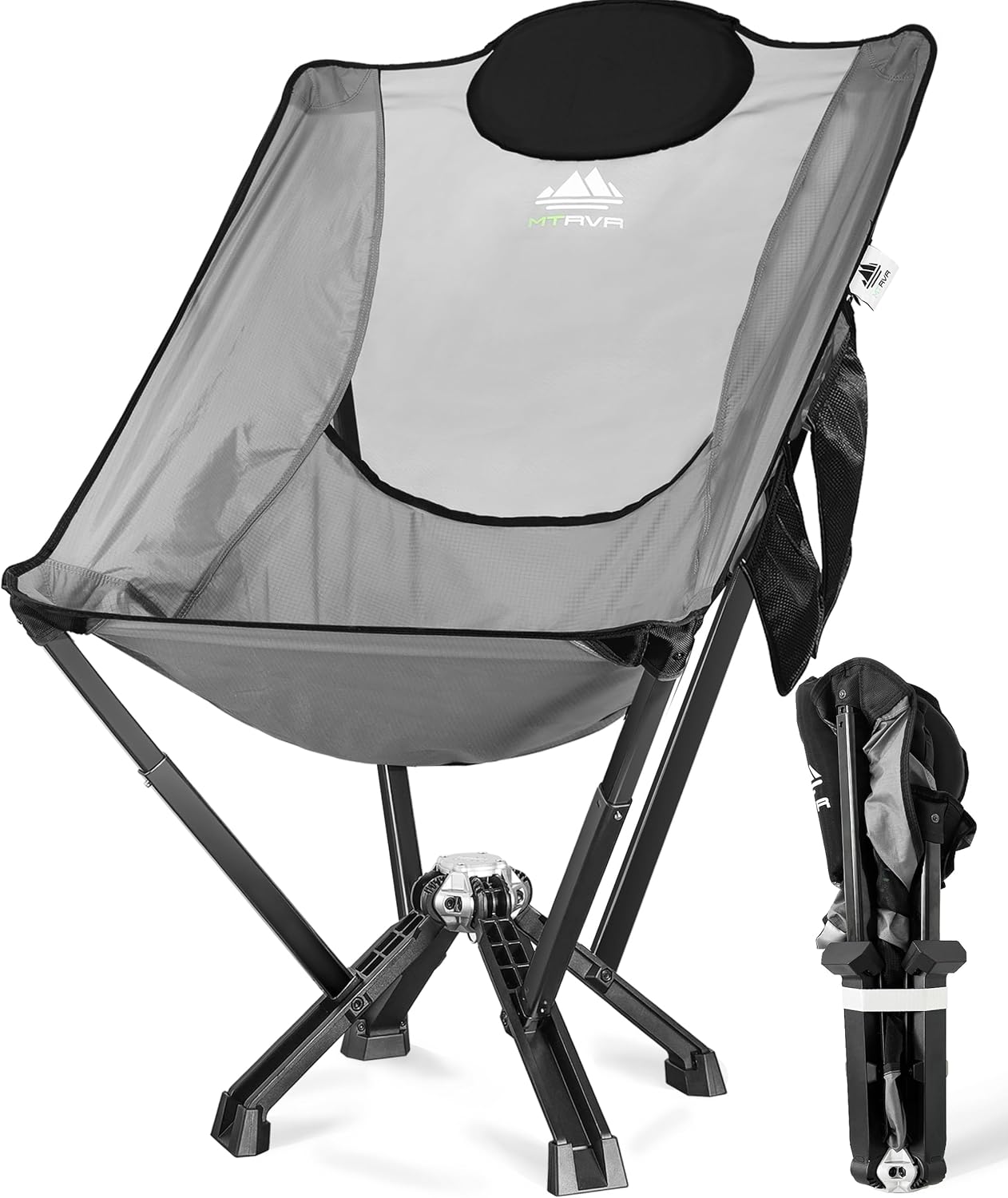 Camping Chairs for Adults - Lightweight Folding Chair Supports 600 Lbs