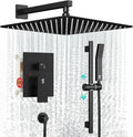 12 Inch Slide Bar Shower Faucet Luxury High Pressure Shower Head