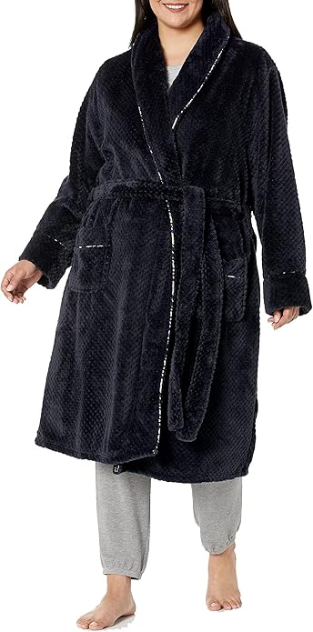 Vera Bradley Women's Plush Fleece Robe for Ultimate Comfort