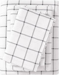 Flannel Sheet Set King Size - 100% Turkish Cotton, Double-Brushed