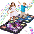 Double Dance Mat for Kids Light-Up 12-Button - Fun Active Play