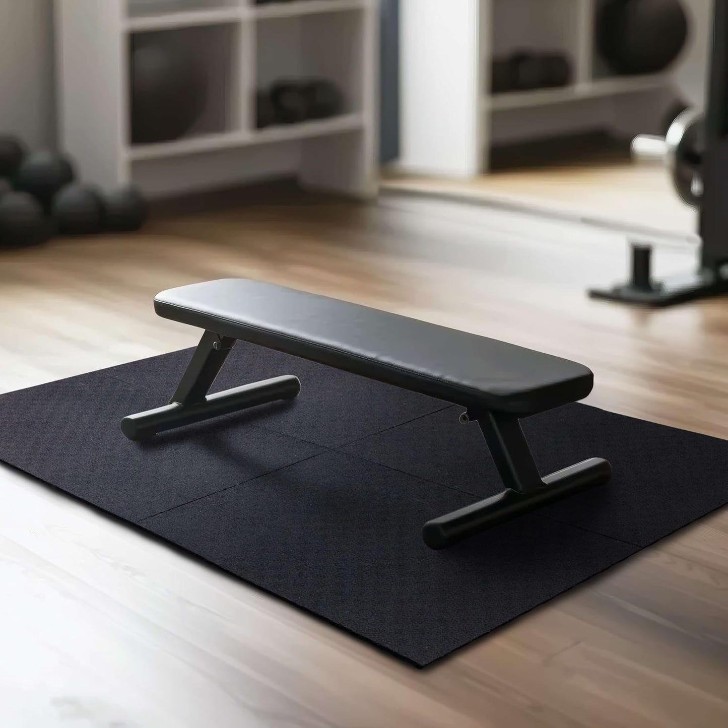 Heavy Duty Rubber Stall Mat for Gym and Utility Use - 2ftx3ft