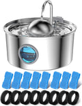 AONBOY Cat Water Fountain with 16 Filters for Healthy Hydration