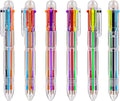 IHPUKIDI 6-in-1 Multicolor Ballpoint Pen 0.5mm - Compact Color Coding