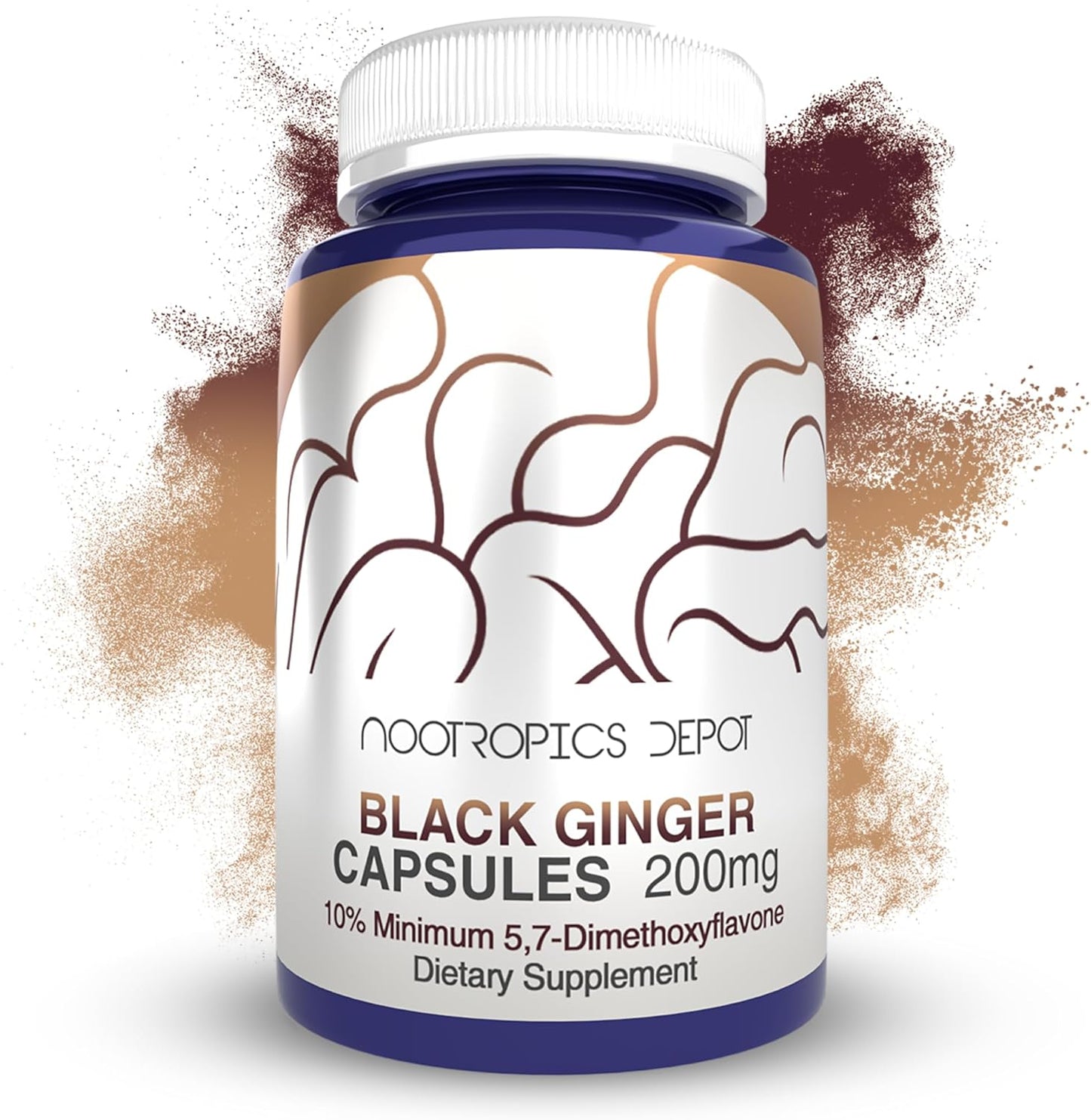 Black Ginger Extract Capsules for Enhanced Cognitive Function