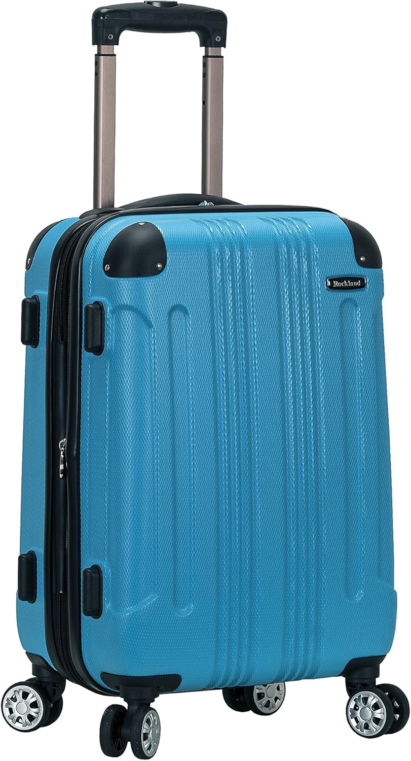 Rockland London Hardside Expandable Luggage with Spinner Wheels