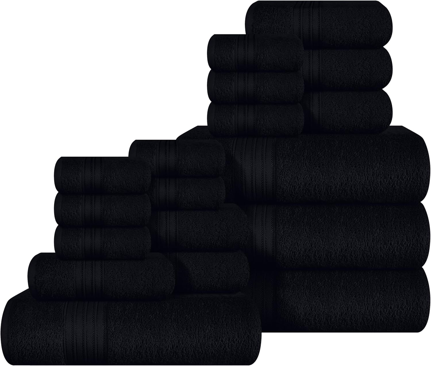 Boutiquo 100% Cotton Towel Set - Soft, Absorbent & Quick Dry