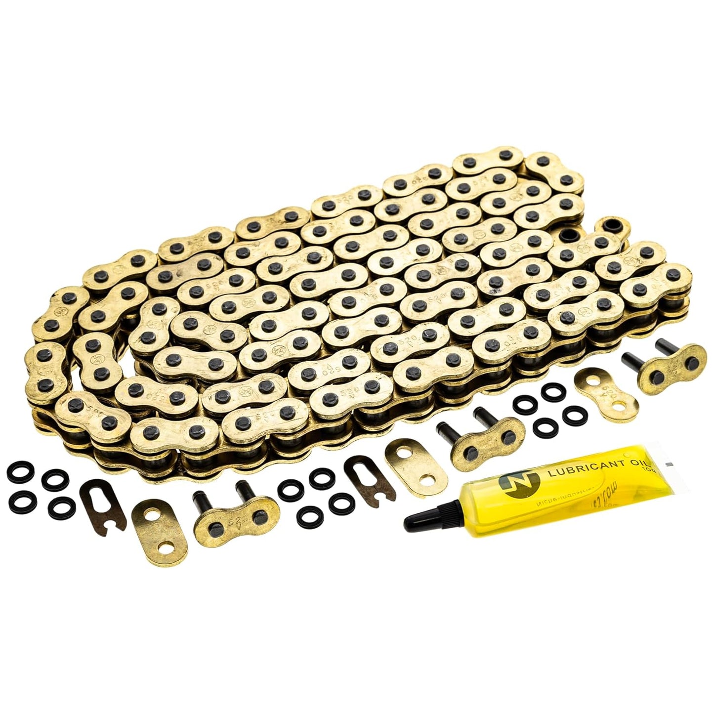 NICHE Gold 520 X-Ring Chain 108 Links for Ultimate Performance