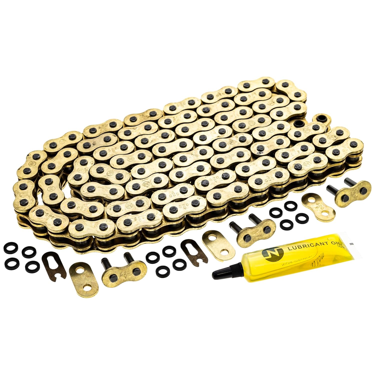 NICHE Gold 520 X-Ring Chain 108 Links for Ultimate Performance