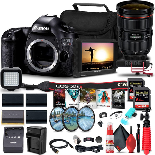 Canon 5DS R DSLR Bundle: Stunning Imagery Kit