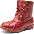 DREAM PAIRS Girls Glitter Ankle Boots for Toddler to Big Kid