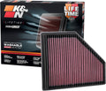 High-Flow Engine Air Filter for 2019-2025 BMW - K&N 33-3136