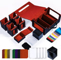 Commander Deck Box for MTG 6-Deck Modular Card Case - Compact