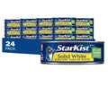 Solid White Albacore Tuna in Water 25% Less Sodium - Bulk 24 Pack