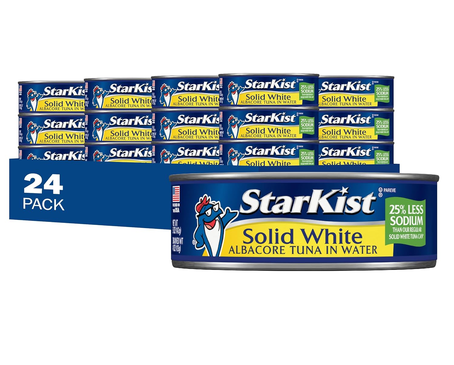StarKist Low Sodium Solid White Albacore Tuna for Healthy Meals